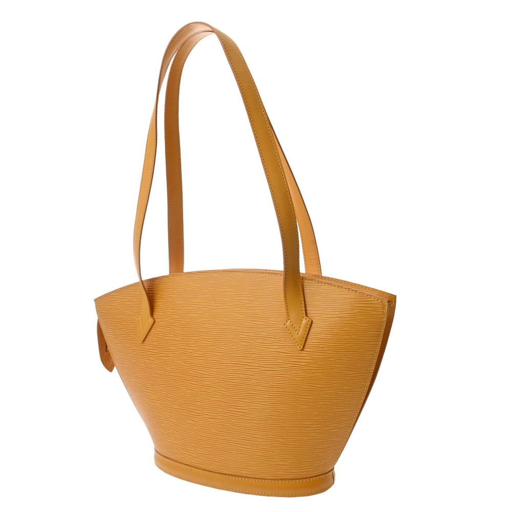 Louis Vuitton Epi Bag Saint Jacques Leather Yellow Shoulder Long Tassili